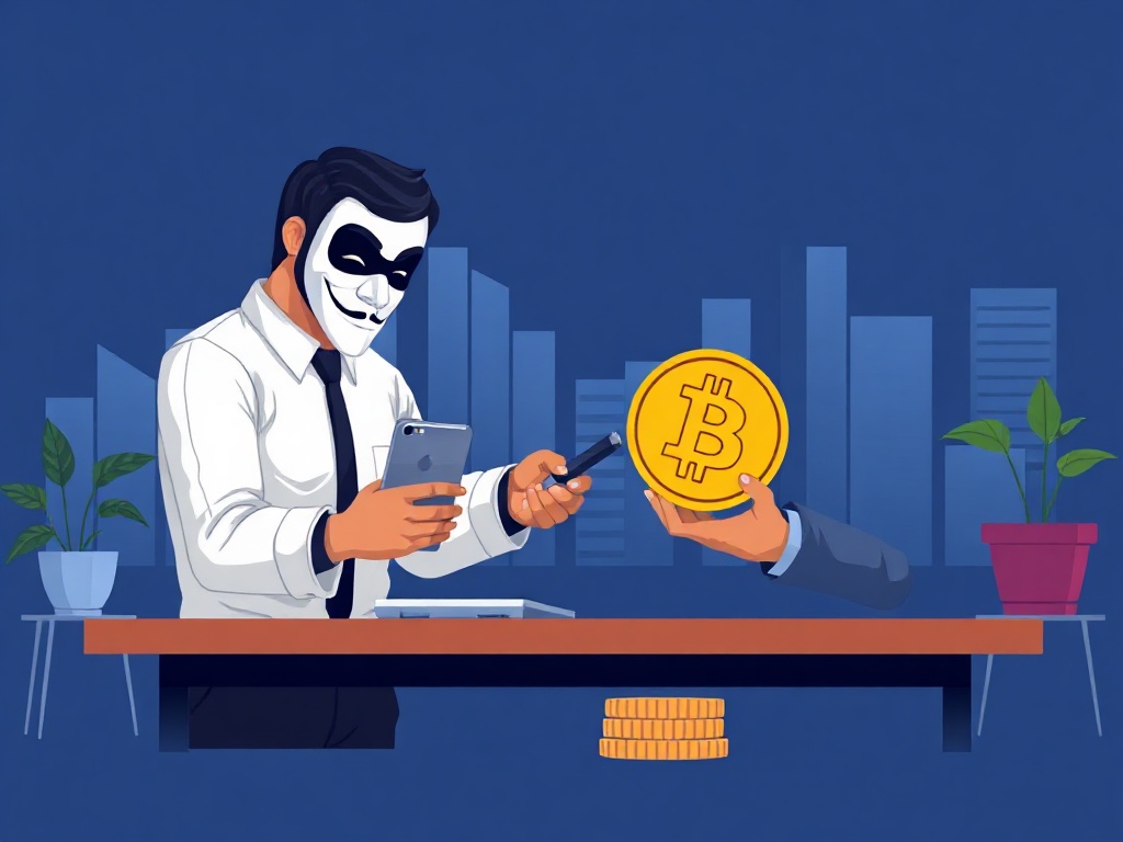 Paying a Contractor Anonymously in Bitcoin: A Secure and Private Approach